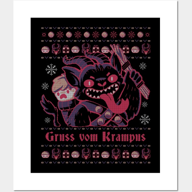 Gruss vom Krampus Wall Art by xMorfina